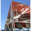 quick star pavillon schutzabdeckung 3 x 3 m wasserdicht transparent