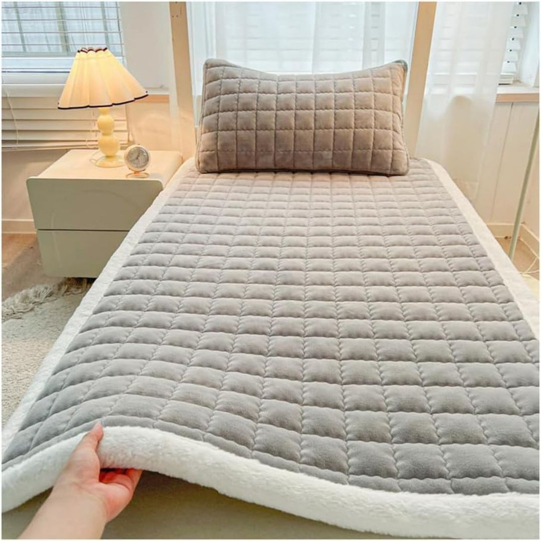 samt japanische klappmatratze tragbar bodenmatratze mit gummiband dick futon matratze japanisch luxus schlafmatten faltbar matratze fuer tatami schlafsaelebettd135x200cm53x79in